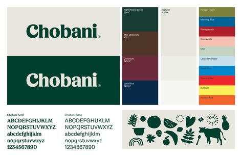 Chobani Brand Overhaul - Logo, Packaging, Positioning - Grits + Grids Cx Design, Customer Experience Design, Yogurt Brands, Visuell Identitet, Brand Manual, Visual Identity Design, Japanese Graphic Design, Brand Book, Brand Guide