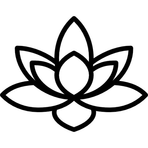 Lotus free vector icon designed by Freepik Lotus Svg Free, Lotus Line Drawing, Lotus Icon, Lotus Clipart, Flower Templates Printable Free, Nature Silhouette, Lotus Vector, Flower Templates Printable, Lotus Logo