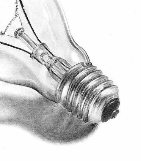 drawing of a lightbulb in pencil Bulb Drawing, Observational Drawings, Light Bulb Drawing, Ap Drawing, Drawing Minimalist, Drawing Realistic, Observational Drawing, Minimalist Drawing, Object Drawing