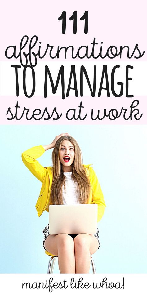 111 Positive Affirmations For Work Related Stress (Manifest Peace At Work, Manifest A New Job) Manifest Peace, Hating Your Job, Mantra For Good Health, Stressful Job, Positive Work Environment, Daily Mantra, Gratitude Affirmations, Success Affirmations, Morning Affirmations