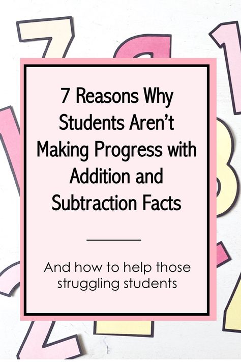 Addition Intervention, Adding And Subtracting Within 20, Learning Subtraction, How To Teach Basic Math Facts, How To Teach Addition And Subtraction, How To Teach Math Facts, How To Teach Subtraction, Fun Ways To Teach Subtraction, Learning Addition Facts