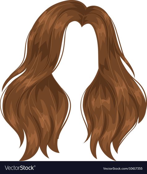 Hair Styles Illustration Drawings, Vector Hairstyles, Brown Hair Drawing, Red Hair Pixie Cut, Pretty Profile, Short Hair Drawing, Brown Hair Cartoon, Pelo Cafe, Hair Vector