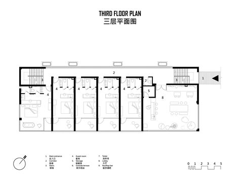 Small Hotel Plan Layout, Boutique Hotel Layout Plan, Small Boutique Hotel Exterior, Boutique Hotel Layout, Hotel Plans Architecture, Boutique Hotel Floor Plan, Small Hotel Design Architecture, Mini Hotel Design, Hotel Plan Architecture Projects