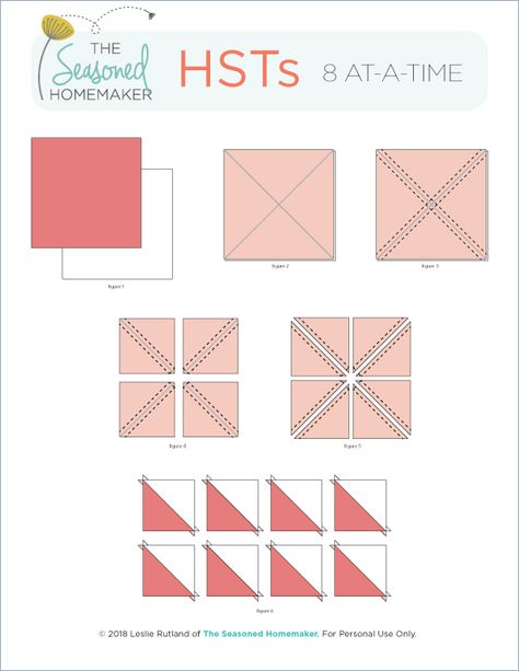 7 Fabric Quilt Pattern, Easy Quilt Blocks Patterns, Unique Quilt Blocks, Hst Quilt Blocks, Flying Geese Block, Half Square Triangle Quilts Pattern, Puzzle Quilt, Quilting Math, Mastered It