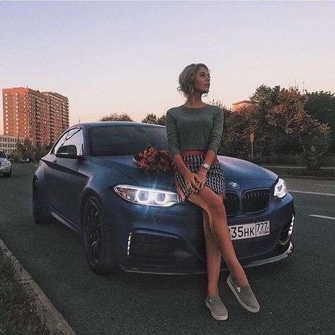 A very beautiful girl and a very beautiful ///M. Do you need more from the life? •  Tag friends who like this •  Owner: @blaci_banana  _________________________ #BMWM_LOVERS #235i #m235i #BMW #BMWM #Mpower #Mperformance #cargramm #instacars #cars #supercars #dreamcar #auto #carinstagram #automotive #carporn #motor #motorsport #exotic #amazing_cars #amazingcars247 #motorsports #dupontregistry #gtspirit #black_list #carlifestyle #evox #topgear #carswithoutlimits #autokings M235i Bmw, Car Photoshoot, Bmw Girl, Car Poses, Girl Car, Tag Friends, Bmw M4, Oct 11, Car Girl