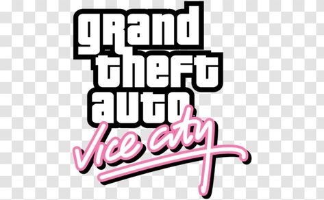 Grand Theft Auto Vice City, Vice City, City Logo, Free Sign, Shoe Art, Color Help, Grand Theft Auto, Transparent Png, Png Image