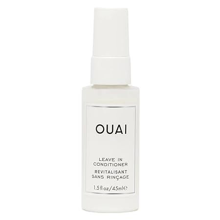 Amazon.com : OUAI Leave In Conditioner & Heat Protectant Spray - Prime Hair for Style, Smooth Flyaways, Add Shine and Use as Detangling Spray - No Parabens, Sulfates or Phthalates (1.5 oz) : Beauty & Personal Care Ouai Leave In Conditioner, Detangling Spray, Ouai Hair, Heat Protectant Spray, Anti Frizz Hair, Shampoo And Conditioner Set, Detangler Spray, Heat Protectant, Nourishing Shampoo