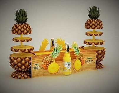 Display Design - floor display- tropicana frutz Stand Display Design, Architecture Toy, Experiential Marketing Events, Juice Bar Design, Modern Restaurant Design, Quality Bedroom Furniture, Food Cart Design, Summer Deco, Floor Display