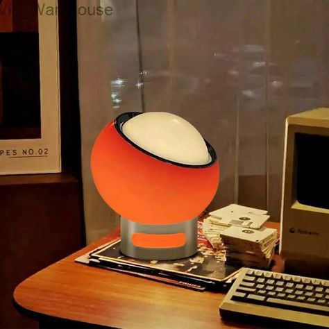 Ball Table Lamp, Lampe Art Deco, Rectangular Chandelier, Table Lamps Living Room, Bedroom Ambiance, Ball Lamps, Protein Ball, Bedside Table Lamps, Beautiful Lighting