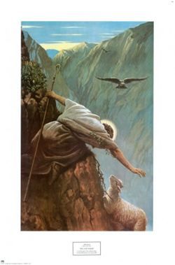 Come to Save the Lost | Study God's Word Christ The Good Shepherd, Lost Sheep, The Lost Sheep, Ayat Alkitab, The Good Shepherd, Biblical Art, Jesus Art, The Shepherd, Jesus Is Lord