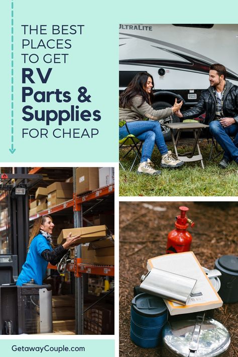 There’s a running joke in the RV community that you can add “RV” before any product and charge a premium price. We're here to help with that. The Best Places to Get RV Parts and Supplies for Cheap Cheap Rv, Rv Upgrades, Rv Supplies, Fifth Wheel Trailers, Buying An Rv, Running Jokes, Rv Living Full Time, Rv Lifestyle, Camping Locations