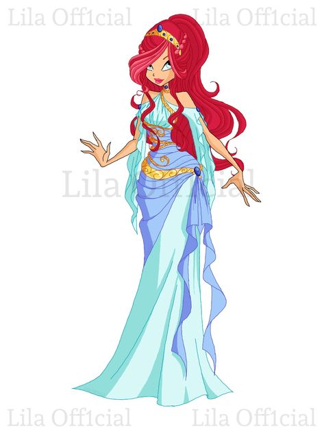 Winx Club Oc, Stella Flora, Bloom Stella, Ray Caesar, Royal Attire, Oc Dress, Fire Fairy, Disney Puzzles, Digital Character