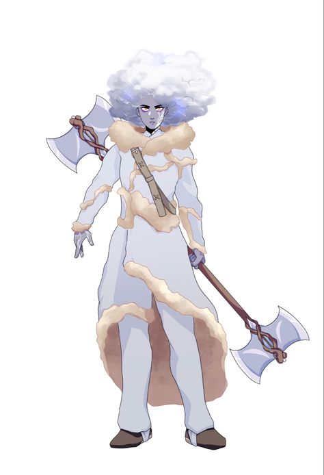 Storm herald barbarian storm genasi double axe Storm Genasi, Storm Herald Barbarian, Genasi Character Art, Genasi Dnd, Character Elements, Barbarian Art, Air Genasi, Water Genasi, Storm God