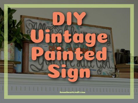 Here, we will present to you how to make vintage antique wooden painted signs. Read our tutorial for DIY step by step. Wooden Painted Signs, Vintage Signs Diy, Fish Shack, Painting Lettering, Sign Painting Lettering, Diy Step, Diy Step By Step, Signs Diy, Puff Paint