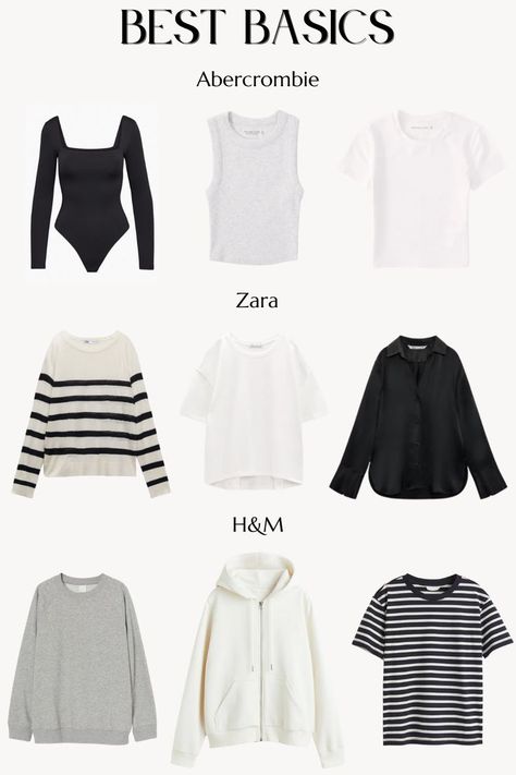 Modest Tops, Downtown Outfits, Basic Fits, Stockholm Fashion, My Wardrobe, Wardrobe Basics, Fashion Tips For Women, Basic Outfits, Women's Wardrobe