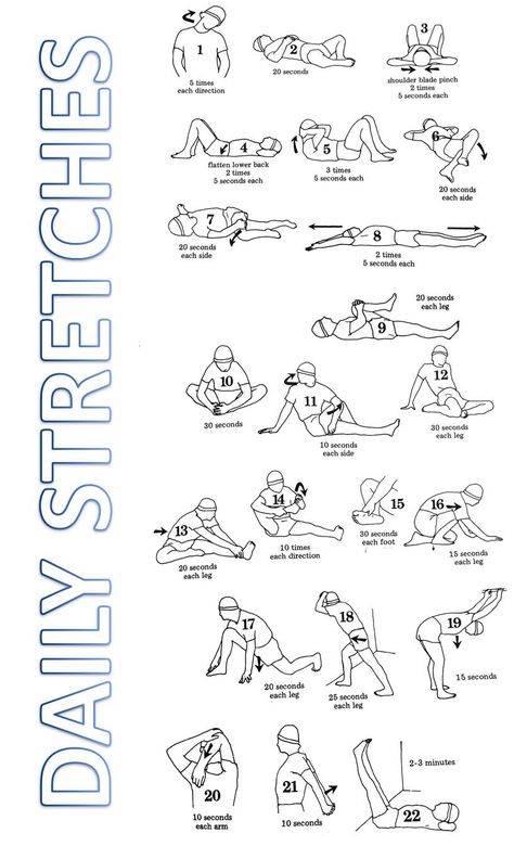 Easy Daily Workouts, Full Body Stretching Routine, Daily Stretching, Daily Stretching Routine, Post Workout Stretches, Daily Stretches, Stretching Routine, Stretch Routine, Yoga Kurse