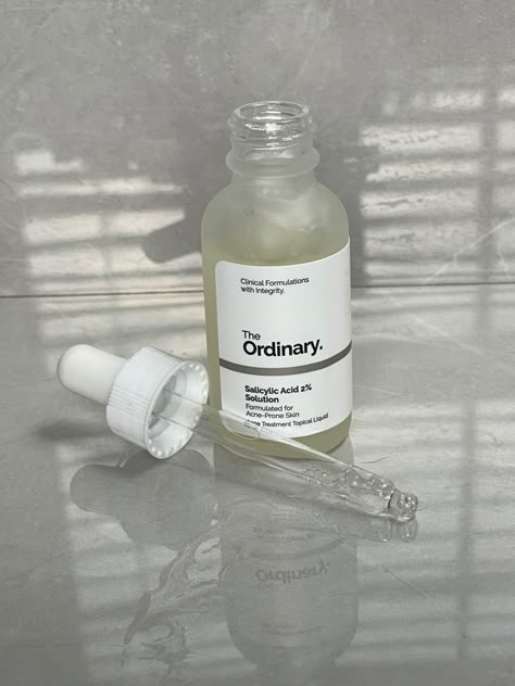 Ordinary Skincare Salicylic Acid, Salycilic Acid Ordinary, The Ordinary Salicylic Acid 2% Solution, Salysalic Acid, Glass Skincare, Bha Serum, The Ordinary Salicylic Acid, The Ordinary Serum, Skincare Wishlist