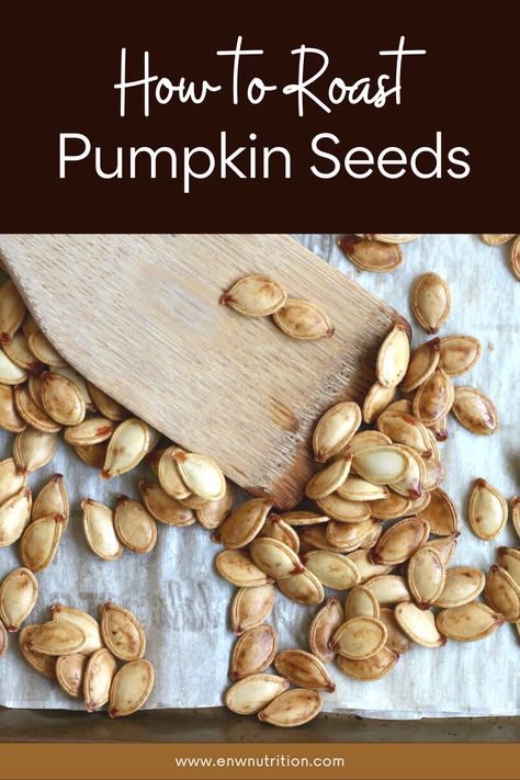 Learn How to Roast Pumpkin Seeds with our easy step-by-step recipe! This savory delight is oven-baked to crunchy perfection. Homemade and healthy, it's a simple yet delicious snack, ideal for fall gatherings and as a wholesome Halloween treat. Elevate your autumn festivities with these addictive seeds - a must-have addition to your seasonal spread! Pumpkin Seeds Seasoning, Baked Pumpkin Seeds, Oven Roasted Pumpkin Seeds, Salted Pumpkin Seeds, How To Roast Pumpkin, Roast Pumpkin Seeds, Pumpkin Seeds Baked, Roasted Seeds, Homemade Snacks Recipes