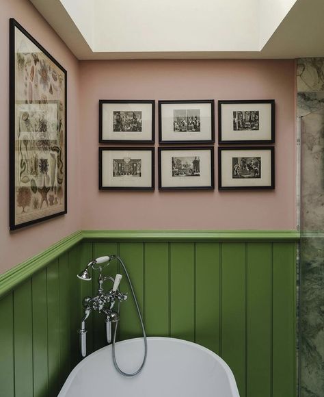 Panelling Colour Ideas, Victorian Terrace Bathroom, Natural Paint Colors, Pastel Paint Colors, Edward Bulmer, Nursery Paint Colors, Natural Paint, Bathroom Paneling, Add Character To Your Home