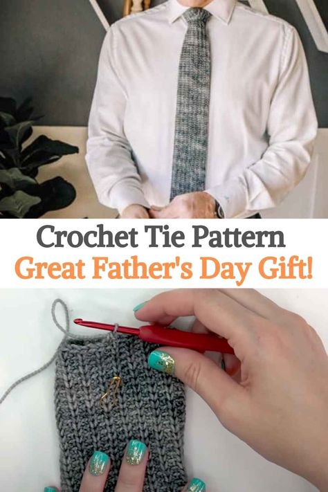 Crochet Ties For Men, Crochet Mens Tie Pattern Free, Crochet Man Gift, Crochet Neck Tie Free Pattern, Crochet Necktie Pattern Free, Crochet Tie Pattern Free, Father’s Day Crochet Gifts, Crochet Tie Pattern, Crochet For Guys