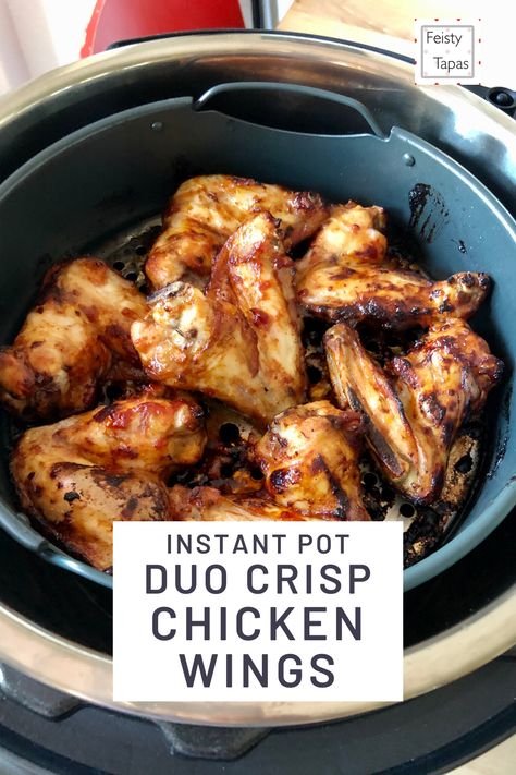 Wings In Instant Pot, Instant Pot Duo Crisp, Garlic Chicken Wings Recipe, Air Fry Chicken Wings, Garlic Chicken Wings, Mom Recipes, Random Recipes, Air Fried Chicken, Cook Chicken