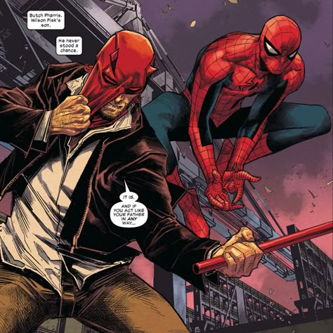 Spider Man And Daredevil, Spiderman And Daredevil, Daredevil And Spiderman, Daredevil Spiderman, Spiderman Webs, Daredevil Elektra, Daredevil Art, Daredevil Comic, Daredevil Matt Murdock