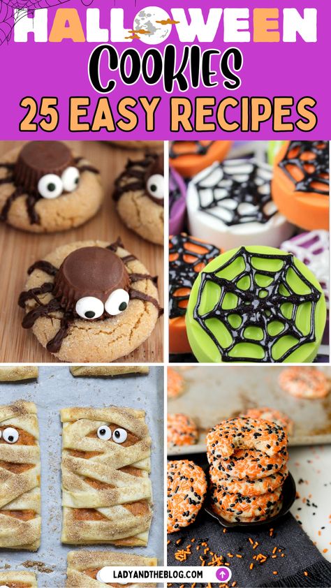 Halloween cookies are traditionally decorated with whimsical swirls, skulls, or jesters. Get ready for the thrills and chills of creating decorated Halloween cookies for your own family's Halloween celebrations! Halloween Cake Cookies, Halloween Theme Cookies, Spooky Cookies Decorated, Halloween Spritz Cookies, Halloween Desserts Cookies, Decorating Halloween Cookies, Decorated Halloween Cookies, Halloween Decorated Cookies, Spooky Halloween Cookies