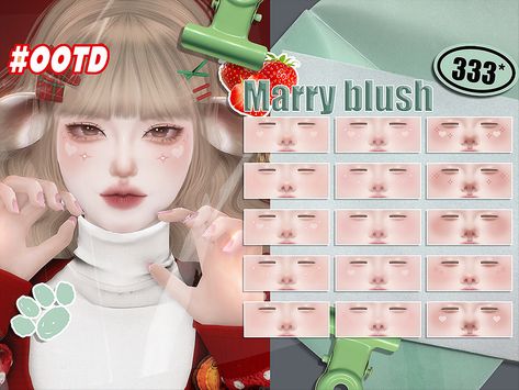 Mod Makeup, Cc Skin, Cc Packs, Sims 4 Cc Eyes, Makeup Cc, Sims 4 Cc Makeup, Kawaii Makeup, Sims 4 Cc Skin, Kawaii Faces