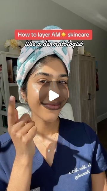 Dr. Neera Nathan on Instagram: "How to layer your AM skincare like a dermatologist. All of these products AREN’T necessary, but here is the order I would recommend for each product in your morning skincare routine. #skincareroutine #skincareregime #skincaretips #skincareproducts #fyp" Morning Skin Care Routine Steps, Am Skincare, Morning Skincare Routine, Morning Skincare, Morning Skin Care Routine, The Order, Skincare Routine, Skin Care Tips, Skin Care Routine