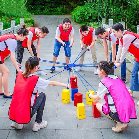 Group Activities For Adults, Kindergarten Sensory, Outdoor Activities For Adults, Teamwork Games, Sensory Equipment, Soft Skills Training, Park Ideas, Fun Outdoor Games, Team Building Games