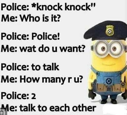 Minion Humour, Funny Talking, Funny Minion Pictures, Funny Minion Memes, Minion Jokes, A Minion, Funny Jokes To Tell, Funny Texts Jokes, Funny School Jokes