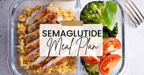 Semaglutide Meal Plan - Countess of Shopping Meals On Semaglutide, Semiglutide Food Ideas, Semiglutide Breakfast Ideas, Recipes For Semiglutide, Semaglitude Diet, Semiglutide Food Plan, What To Eat While On Semaglutide, Semi Glue Tide Diet, Semaglutide Diet And Exercise