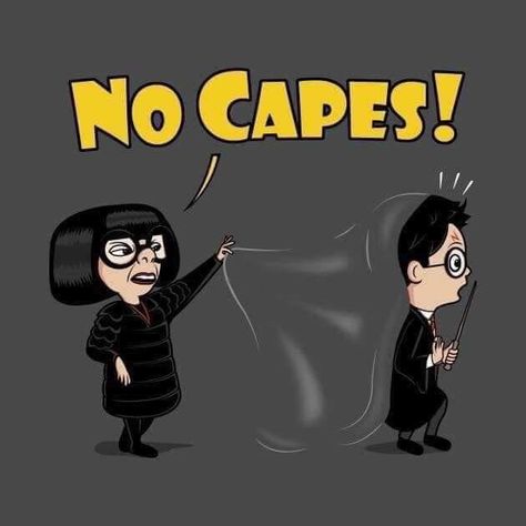 Harry Potter Humor, No Capes, Harry Potter Tshirt, Harry Potter Outfits, Harry Potter Pictures, Harry Potter Theme, Harry Potter Jokes, Harry Potter Quotes, Harry Potter Movies