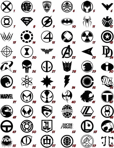 Superhero Coasters - Choose 4 Comic Symbols, Avengers Decals, Animal Symbols, Avengers Symbols, Наташа Romanoff, A Loaf Of Bread, Marvel Tattoos, Laser Engraved Ideas, Loaf Of Bread