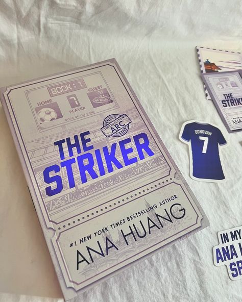 Screaming. Crying. Throwing up. THE BEST BOOK MAIL!! I received my very first physical ARC today! Of course I preordered the book already, but to receive an advanced copy??!!?! I can’t even put in to words how excited I am to read this book! The Striker releases October 22nd!💜⚽️🩰 Synopsis in the comments! The Striker Book, The Striker, Viral Books, Websites To Read Books, Books To Read In Your Teens, 2024 Books, Booktok Books, Fiction Books Worth Reading, Book Reading Journal