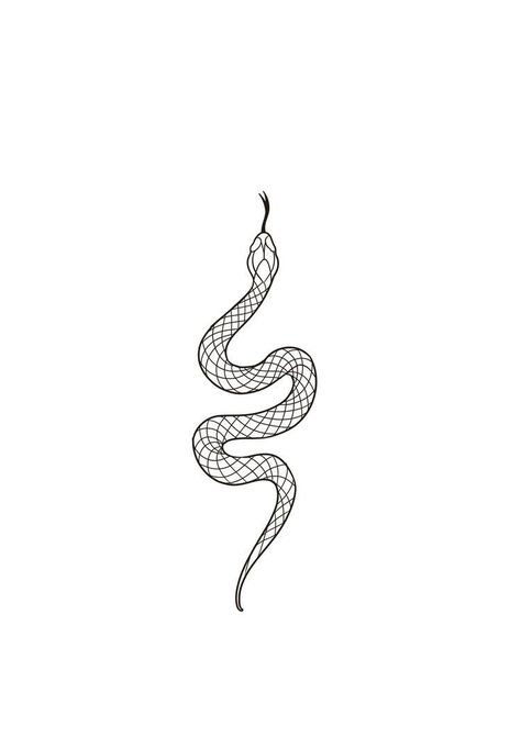 Small Snake Tattoo On Arm, Snake Tattoo Sketch, Snake Tatoos, Thigh Sleeve Tattoo, Small White Tattoos, Snake Outline, Vertical Tattoo, Small Snake Tattoo, Tatuagem Masculina Pequena