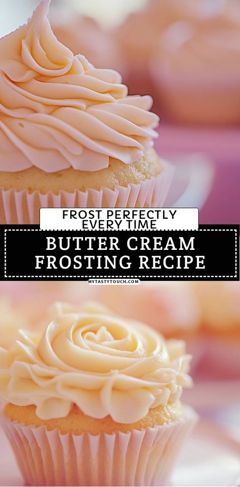 I love how this butter cream frosting turns out perfectly every time! With just the right amount of sweetness and that silky smooth texture, it makes my cupcakes look beautiful and inviting. The best part? It’s super easy to make! Join me and elevate your baking game with this delicious frosting recipe. Icing For Muffins, Homemade Buttercream Frosting For Cake, Homemade Butter Cream Icing, C & H Buttercream Frosting, How To Cream Butter And Sugar, Butter Cream Frosting For Piping, Buttercream Frosting Cupcakes, How To Make Cake Decorating Icing From Canned Frosting, Butter Cream Icing For Cookies