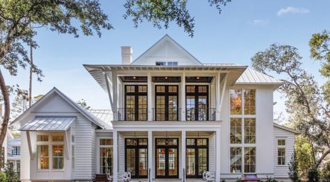 Considering a Second Home? Ask Yourself These Key Questions Low Country Home, Low Country Cottage, Low Country House, Coastal Home Exterior, Farmhouse Exteriors, Low Country Homes, Farmhouse Style Exterior, Houses Exterior, Coastal Exterior