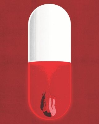 "Doctors made her that way, so don't turn your back on her." Illustration by Francesco Bongiorni Capsule Illustration, Medicine Illustration, Psychological Tips, Cough Drops, Visual Representation, Medical Prescription, Psychiatry, Your Back, Photo Illustration