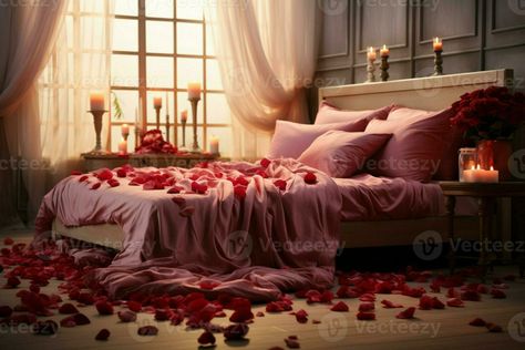 Rose Bed, Romantic Room, Perfect Background, Rose Petals, Images Photos, Free Stock Photos, A Smile, Your Design, Vector Free