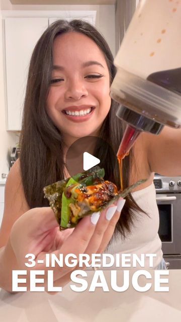 Mimi | Recipes, Travel, & Austin Food on Instagram Homemade Eel Sauce, Sushi Bakes, Poke Rice, Bake Sushi, Eel Sauce Recipe, Eel Sauce, Sushi Sauce, Recipe Printable, Sushi Bake