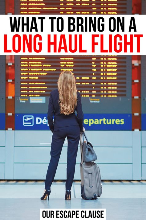 Everything you need to know about what to bring on a long haul flight... and what to leave at home.  long haul flight essentials | long flight essentials | what to bring on a plane | personal item bag | long plane ride tips | long flight tips | what to pack in a carry on | airplane travel tips | in flight essentials | travel essentials for the plane Long Haul Flight Essentials, Long Flight Tips, Airport Hacks, Carry On Travel, Scotland Vacation, Traveling Bag, Travel Prep, Flight Essentials, Lost Luggage