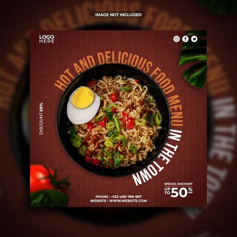 Food Landing Page, Hospitality Branding, Food Social Media Post, Fiesta Kitchen, Post Template Design, Graphic Design Posters Layout, Instagram Branding Design, Restaurant Social Media, Food Banner