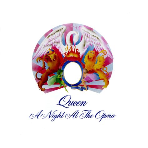 "A Night At The Opera" (1975) by Queen Queen Album Covers, Queen Songs, Greatest Album Covers, Queen Albums, Night At The Opera, God Save The Queen, A Night At The Opera, The Kinks, Great Albums