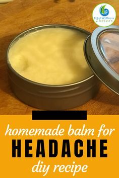 Diy Headache Relief, Diy Balm, Headache Balm, Homemade Balm, Homemade Salve, Natural Headache, Balm Recipe, Herbal Remedies Recipes, Salve Recipes