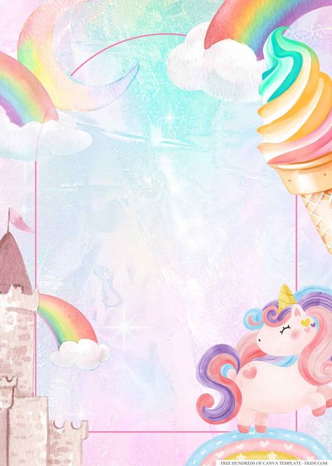 Rainbow Unicorn Birthday Invitation Templates Check more at https://www.fridf.com/rainbow-unicorn-birthday-invitation-templates/ Rainbow Unicorn Birthday Invitations, Rainbow Unicorn Invitations, Rain Bow, Birthday Invitation Card Template, Unicorn Birthday Invitation, Rainbow Birthday Invitations, Rainbow Invitations, Unicorn Themed Birthday Party, Unicorn Birthday Party Invitation