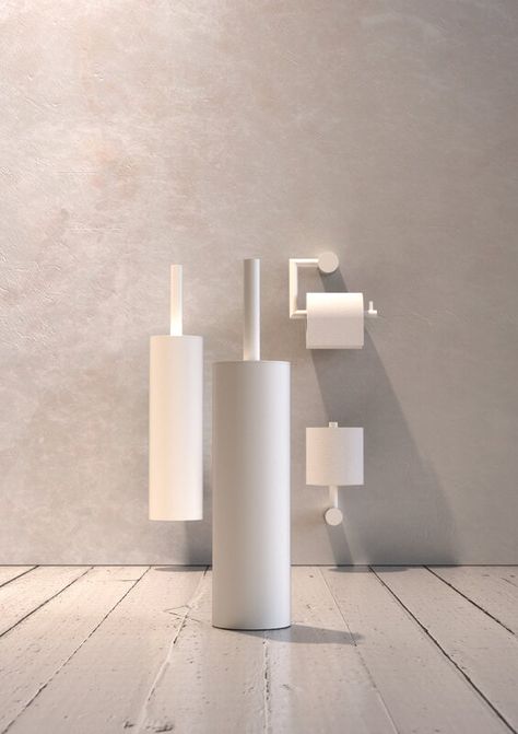 Frost Nova2 toilet brush 2, wall, white White Toilet, White Units, Wall White, Finnish Design, Wall Mounted Toilet, Family Bathroom, Toilet Brush, Flameless Candle, The Bathroom