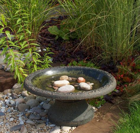 Diy bird bath