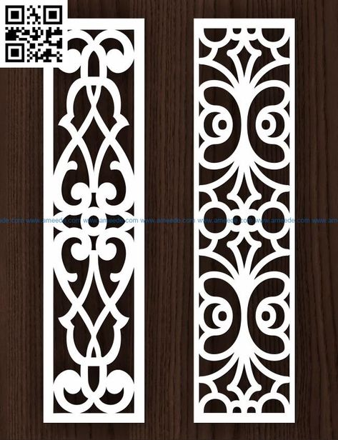 Design pattern screen panel E0013071 file cdr and dxf free vector download for laser cut cnc – Download Vector Cnc Machine Projects, Ganpati Decoration At Home, 3d Wall Painting, Grill Door Design, Laser Cut Panels, Ganpati Decoration Design, Laser Art, Cnc Design, Stencil Templates