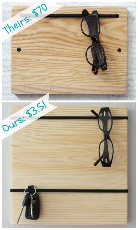 Diy Gifts Cheap, $5 Gift Ideas, Sawdust Girl, Diy Organizer, Chicken Crockpot, Organization Board, Astuces Diy, Easy Wood, Diy Holz